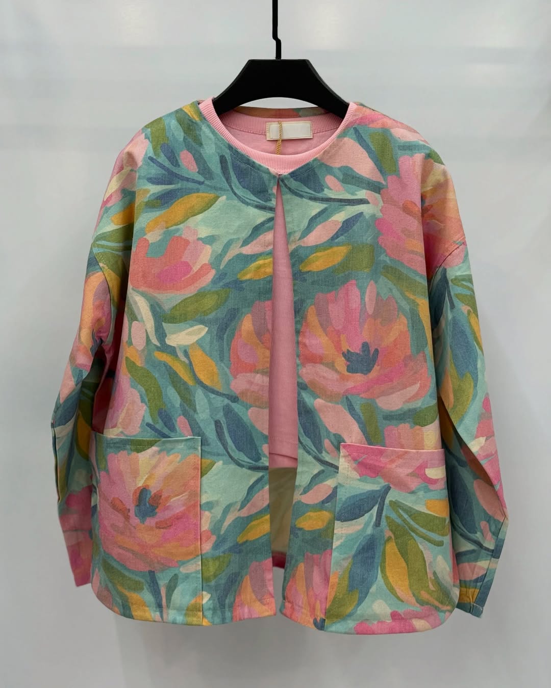 کت زنانه پاییزه کتان طرحدار